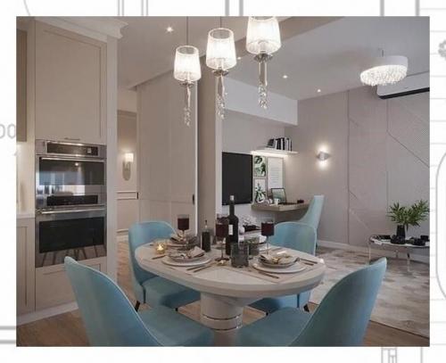 Шведская квартира.  Мы предлагаем вам взглянуть на интерьер квартиры с двумя спальнями в Швеции. 02