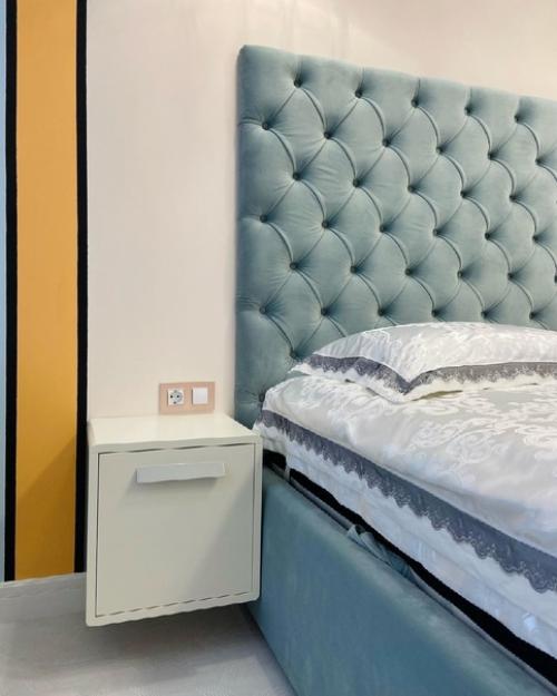 Спальня готова.  Ремонт велся по дизайн - проекту с авторским надзором. 02