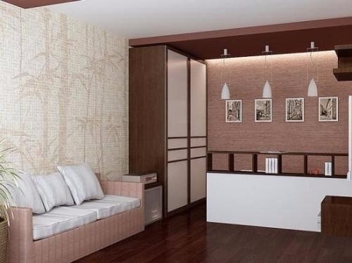 Дизайн однокомнатной хрущевки. 01