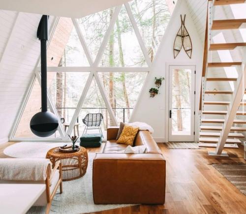 Очередной шикарный A - Frame из Америки. 02