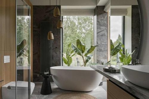 Современное шале, в котором царит гармония природы и архитектуры. 02