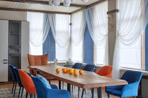 Яркий дизайн - проект закрытой веранды. 01