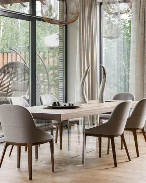 Современное шале, в котором царит гармония природы и архитектуры. 05