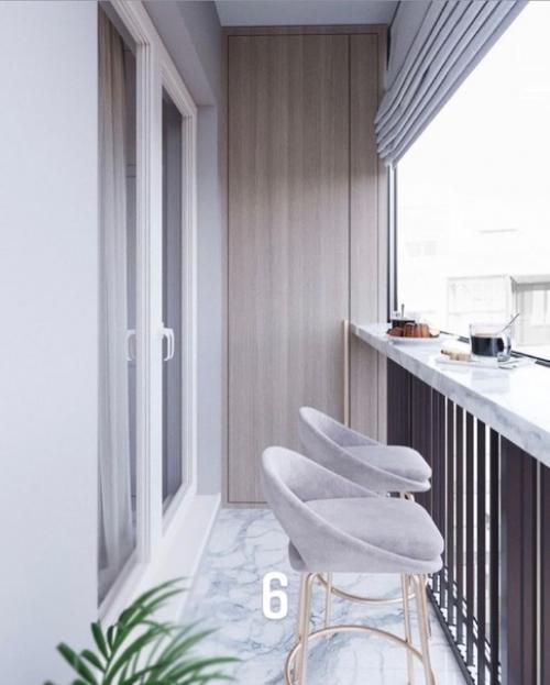 Собрали для вас одну из лучших подборок дизайн - проектов балконов. 05