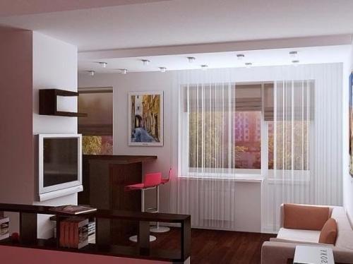 Дизайн однокомнатной хрущевки. 03