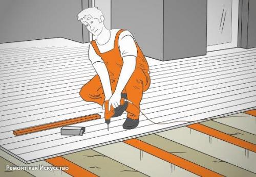 Как построить террасу. 05 Как построить террасу. 05