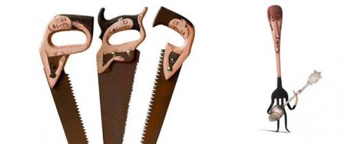 Одухотворённые предметы быта от французского художника гилберта легранда. 01