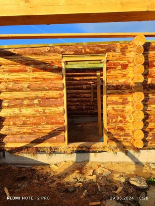 Строительство баньки своими руками. 05