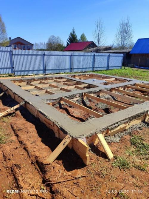Строительство баньки своими руками. 02