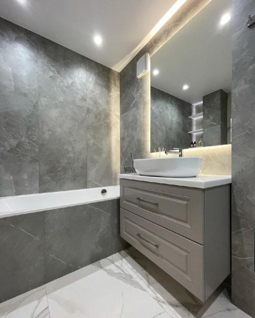 Капитальный ремонт в санузле окончен. 01