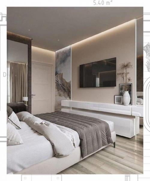 Красивый и лаконичный интерьер квартиры. 03