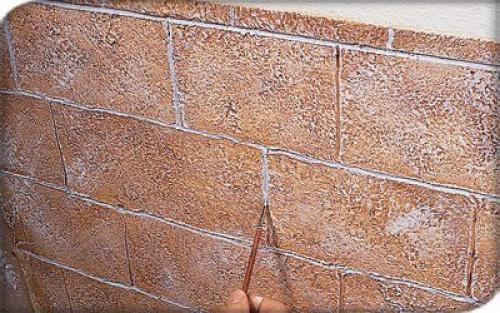 Имитация каменной кладки. 09 Имитация каменной кладки. 09