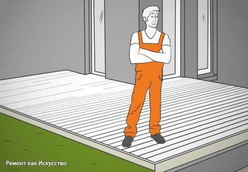 Как построить террасу. 06 Как построить террасу. 06