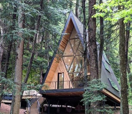 Очередной шикарный A - Frame из Америки. 01