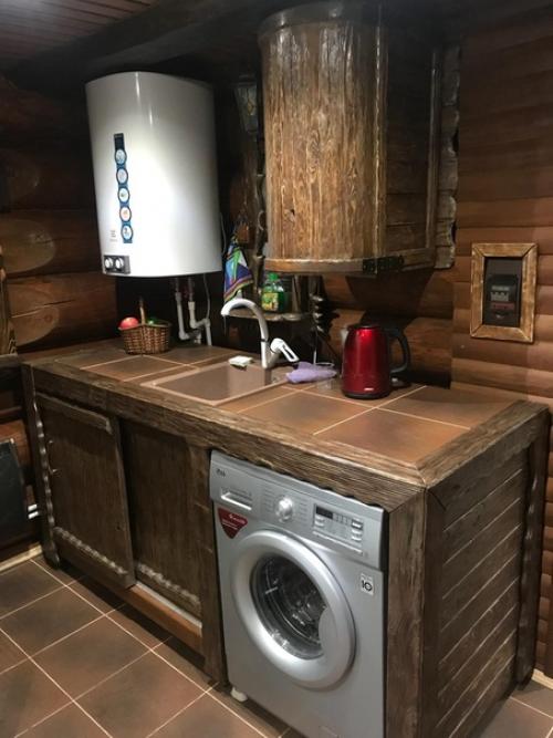 2 года шло строительство и отделка бани. 01