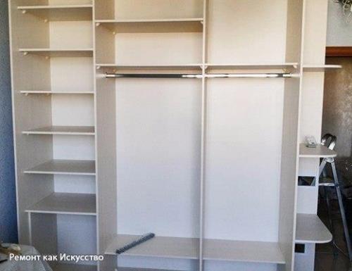 Как своими руками сделать шкаф купе? 07 Как своими руками сделать шкаф купе? 07