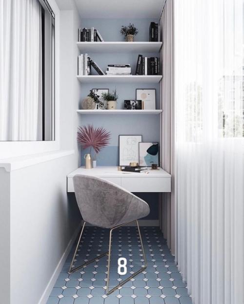 Собрали для вас одну из лучших подборок дизайн - проектов балконов. 07