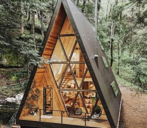 Очередной шикарный A - Frame из Америки. 05