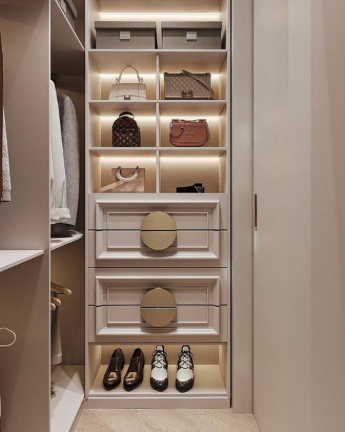 Интерьер квартиры в светлых тонах площадью 45 квадратных метров. 04