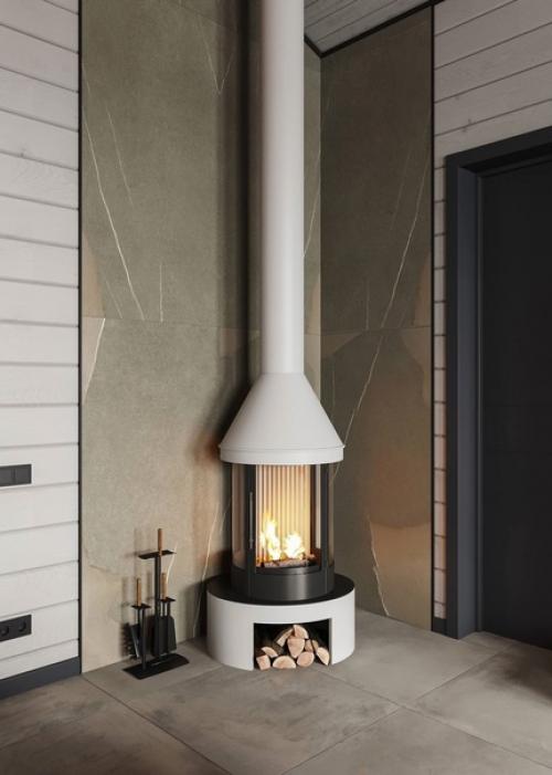 Дизайн - проект дома с яркими акцентами. 06