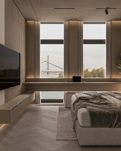 Дерево в интерьере может сыграть ключевую роль в построении уютного пространства. 01