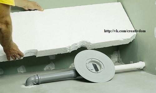 Душевая без поддона. 02 Душевая без поддона. 02