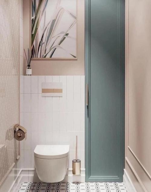 Как оформить ванную комнату светлых тонах. 03