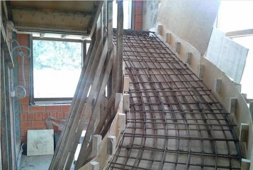 Монолитная лестница своими руками. 04 Монолитная лестница своими руками. 04