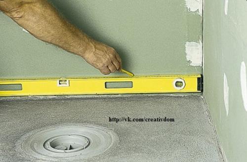 Душевая без поддона. 06 Душевая без поддона. 06