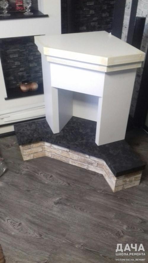 Мы создаем декоративный камин своими руками. 07