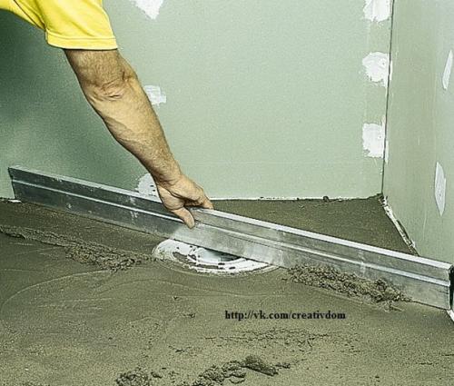 Душевая без поддона. 05 Душевая без поддона. 05