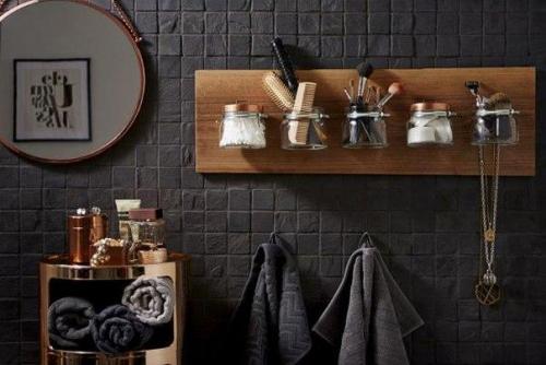 Как сделать оригинальный органайзер в ванную комнату. 04 Как сделать оригинальный органайзер в ванную комнату. 04