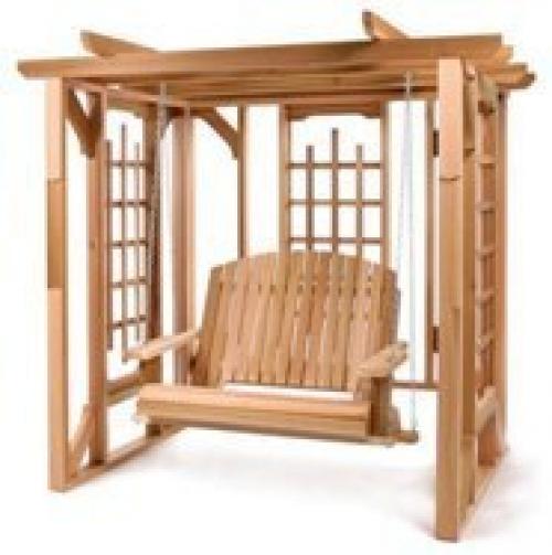 Качели - пергола своими руками. 01