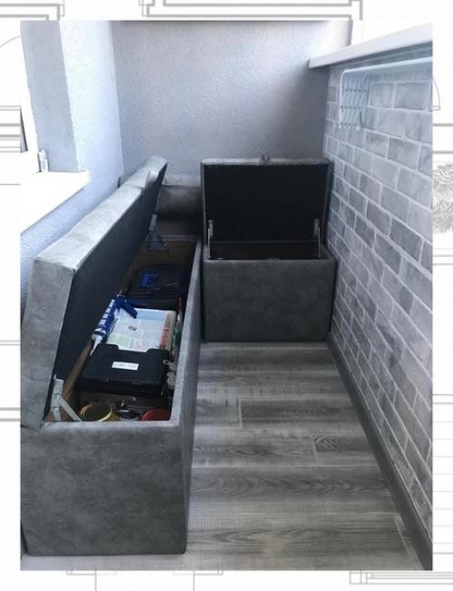 Стильный балкон своими руками. 02