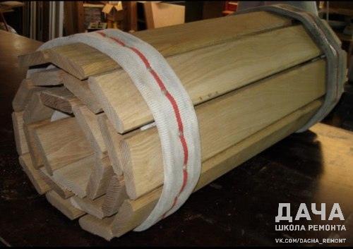 Рулонная деревянная дорожка. 03