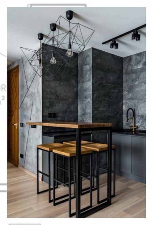 Типичная современная холостяцкая квартира. 01