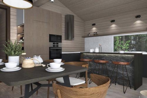 Дизайн - проект загородного дома. 01