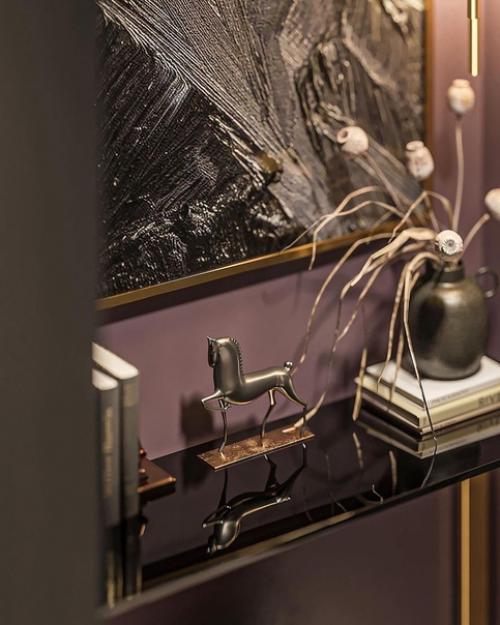 Стильная прихожая.  Эту плитку на полу вижу не первый раз. 03