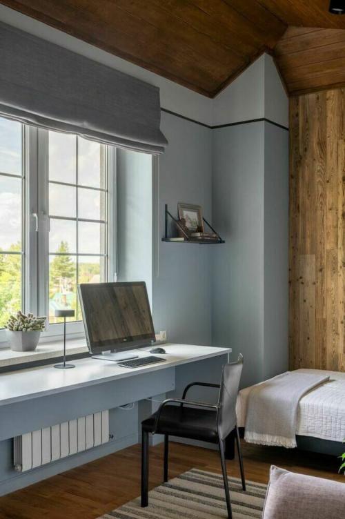 Уютный интерьер дачного дома - это про атмосферу тепла, отдыха и неспешной жизни. 08