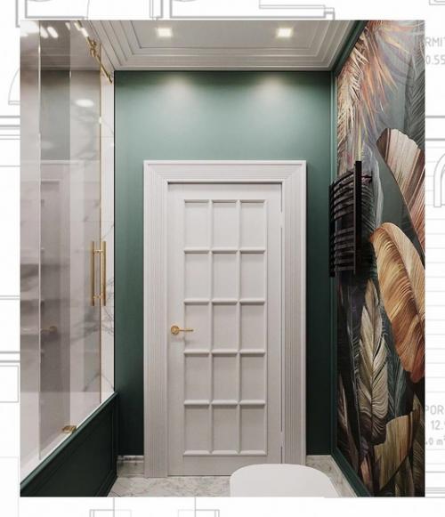 Дизайн ванной комнаты часто воспринимают в черно-белых тонах, но это определенно не так. 02 Дизайн ванной комнаты часто воспринимают в черно-белых тонах, но это определенно не так. 02