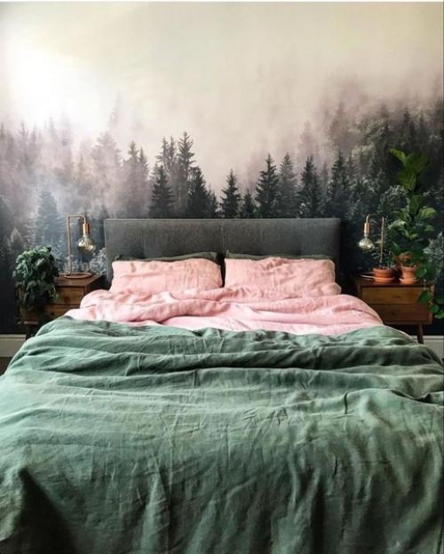 Не смогла устоять перед этими обоями. 01