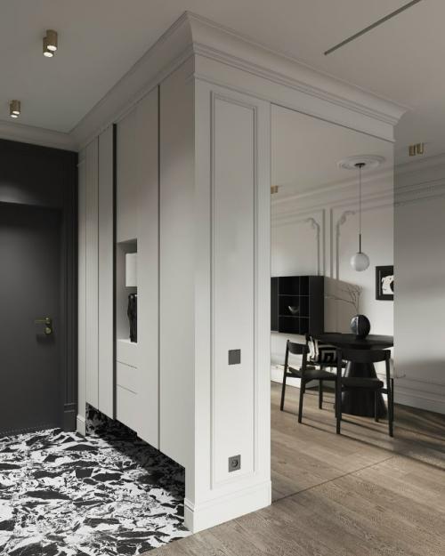 Этот проект - пример того, как даже в ограниченном пространстве можно создать интерьер, наполненный характером и стилем. 09