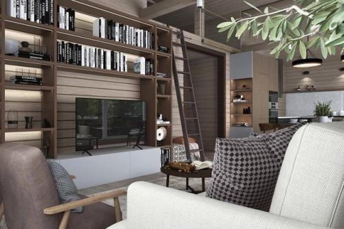 Дизайн - проект загородного дома. 02