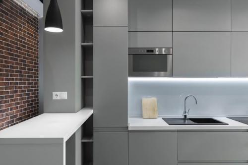 Современный интерьер небольшой квартиры. 01