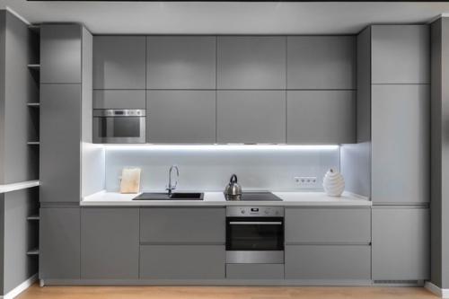 Современный интерьер небольшой квартиры. 02