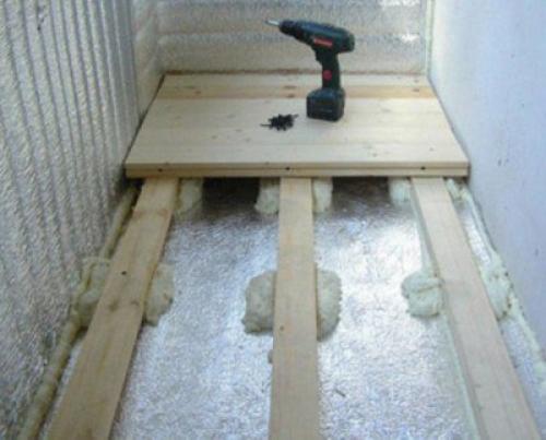 Утепление пола на балконе. 02 Утепление пола на балконе. 02