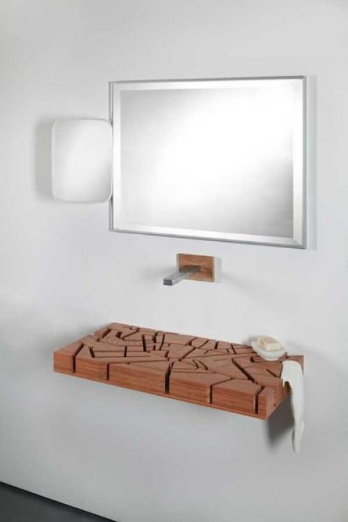 Раковина в виде карты Лондона. 02