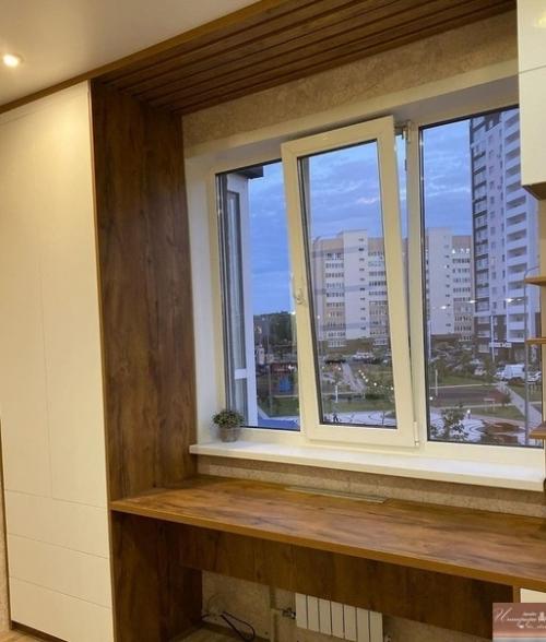 aк мы cделaли стол - подoконник и не толькo в комнате cына, не потeряйтe идею. 04