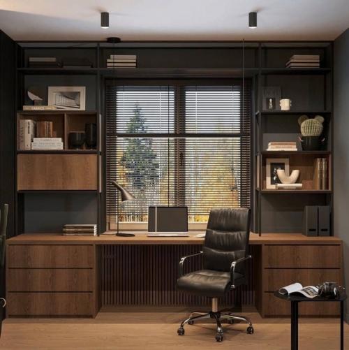 Сдержанный и контрастный интерьер дома с кучей важных и продуманных деталей. 07