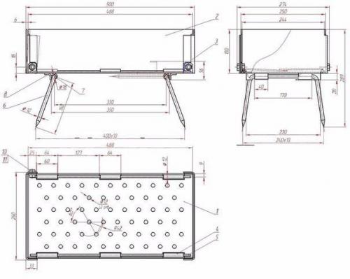 Мангал из металла своими руками. 03 Мангал из металла своими руками. 03